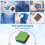 3pack/lot Soft And Breathable Chilly Towel Cool Anywhere Anytime 2