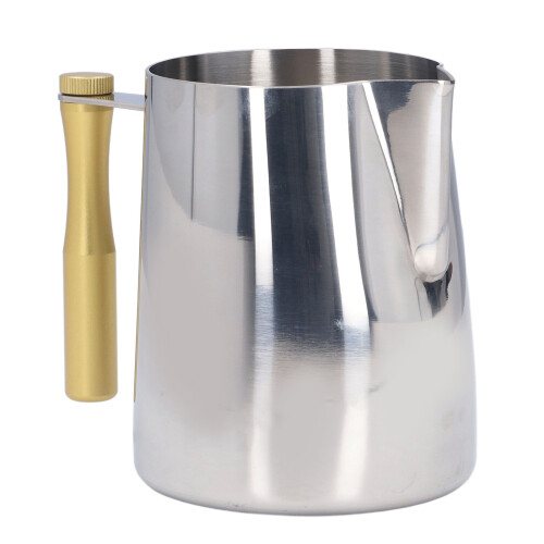 Κανάτα αφρού γάλακτος Eagle Nozzle, από ανοξείδωτο ατσάλι 600ml, ατμομάγειρας με ανάγλυφη 1