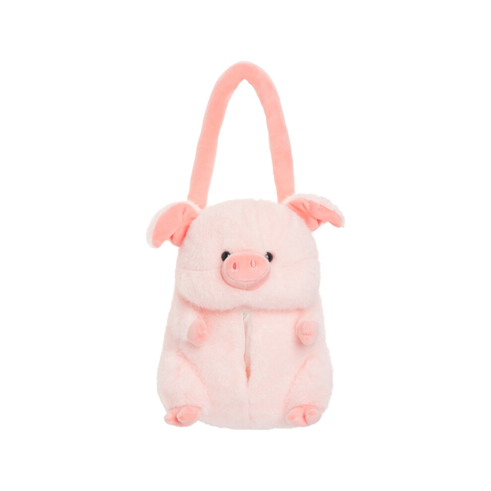 Soft Plush Tissue Box Holder Animal Shaped Design Hanging Car-1 7695000362710