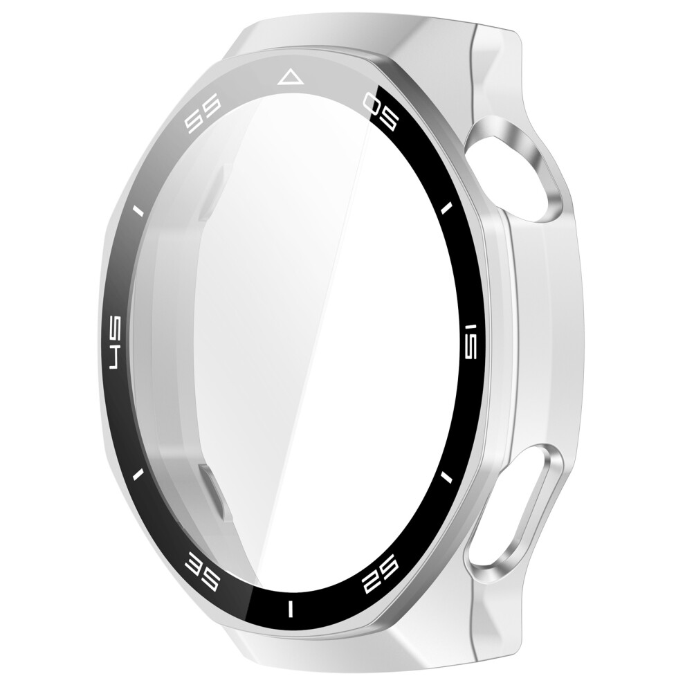 Scratch Resistant Pc Smartwatch Shell For 46Mm Models- Silver 7754000541195