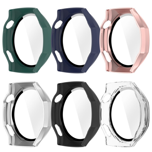 Scratch Resistant PC Smartwatch Shell For 46mm Models-Silver 1