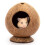 Private Space Coconuts Hamster Shelter Natural House For Dwarf 2