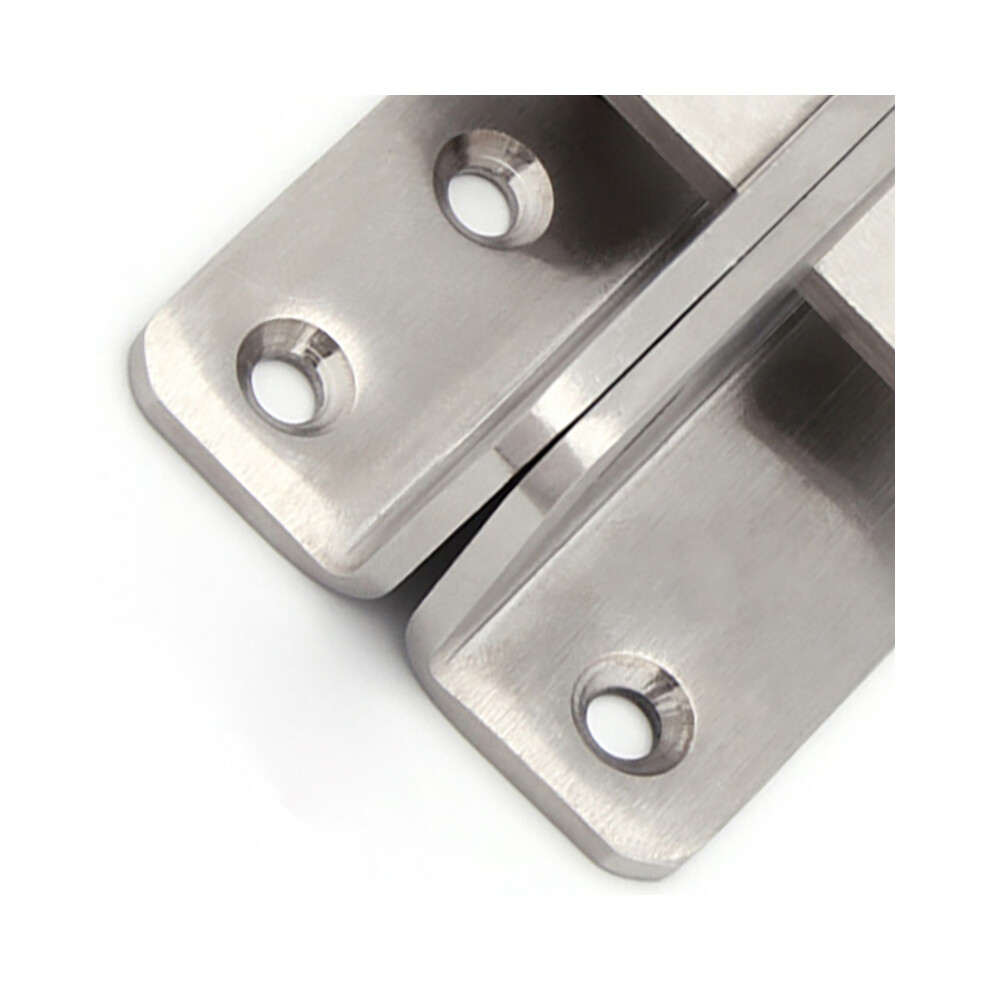 Flip Latch Stainless Steel Sliding Barn Door Lock - Rustproof & Multipurpose 4621363872408