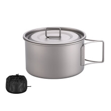Titaniums Meal Preps Bowl Lunchbox für Outdoor Camping-600 ml