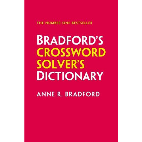 Bradfords Crossword Solvers Dictionary by Collins Puzzles Paperback Bo