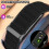 Comfortable Silicone Woven Design Activity Trackers-Orange 2