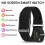 Comfortable Silicone Woven Design Activity Trackers-Orange 4