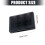 Compact ABS Game Card Organizers Case For 3DS 28-Black 3
