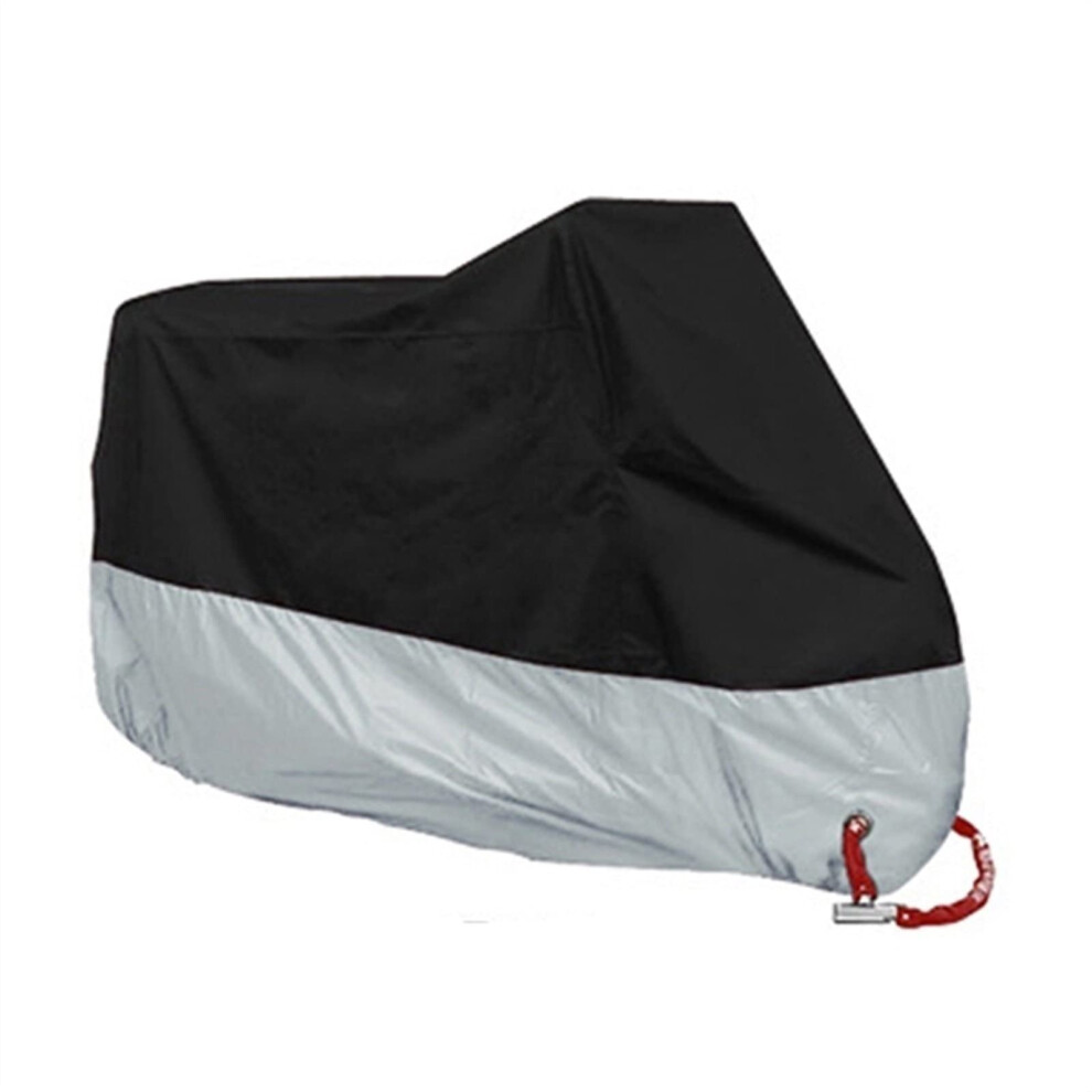 Motorcycle Covers Compatible Waterproof Weatherproof Size M Onecolor Parking Cover 9339159452158