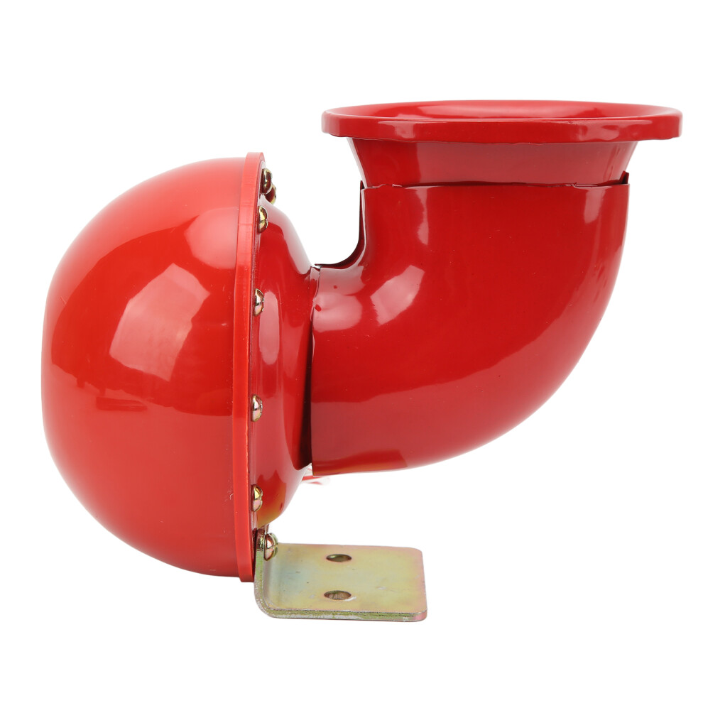 12V 115Db Retro Electric Bull Horn For Atv, Truck, Boat Red 8721363876430