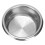 Precision Double Layer Pressurized Filter for Coffee Machine, Stainless Steel Coffee Filter 58mm Filter Basket with Bottomless Handle Compatibility, C 3