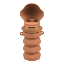 Portable Water Bottle for Dogs | LeakProof Foldable Drinking Cup | Pet Water Dispenser | Outdoor Travel Orange