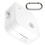 Shockproof Earphone Cover Dustproof Sleeve Washable-White 1