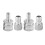 Οικιακή ζυθοποιία Σετ γρήγορης αποσύνδεσης από ανοξείδωτο ατσάλι Σύνδεση χωρίς 2
