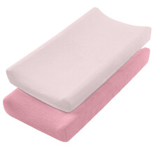 Soft And Breathable Baby Cradles Sheets 2Piece Pack Cotton Nursery Bedding For Newborns Changing Table Sleeve Cover