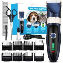 Pro Silent Pet Haarpflege Clipper Trimmer Rasierer Hund Elektrischer Rasierer Set