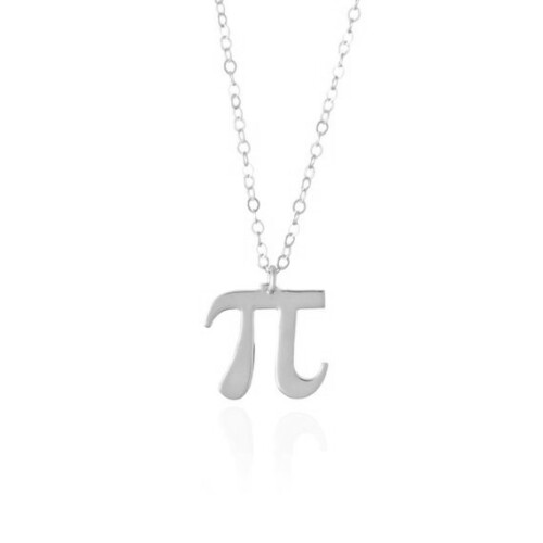 Unisex Κολιέ με Σχέδιο Pi, Βραχιόλι με Λωρίδες, Δώρο Επιστήμης, Κοσμήματα 2