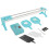 1Set Attrezzatura in ABS Kit Didattico Per 9