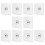 Heavy Load Wall Hooks Bathroom Kitchen Decors 10PCS Set 1