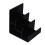 Modern Transparent Acrylic Shelf For-Three-Layer Black 1