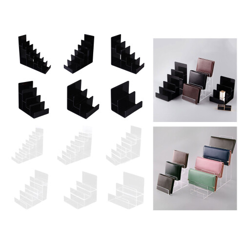 Multilayer  Acrylic  Rack Durable-Seventh floor Black 2