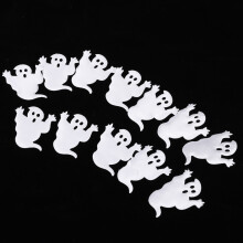 30Pcs Halloween Ghost Confetti Non Woven 5cm Party Decorations