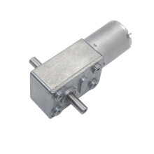 105 Rpm Double Shaft Motor 12V DC Gear Motor Selflocking Worm Gear For Water Dispenser 6V Compatible