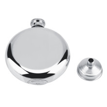 Garrafa térmica elegante para transporte discreto, em aço inoxidável com formato exclusivo, resistente à ferrugem, robusta e durável, portátil.