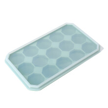 Bandejas para cubitos de hielo aptas para lavavajillas, horno, microondas y congelador, compartimentos independientes para facilitar la extracción