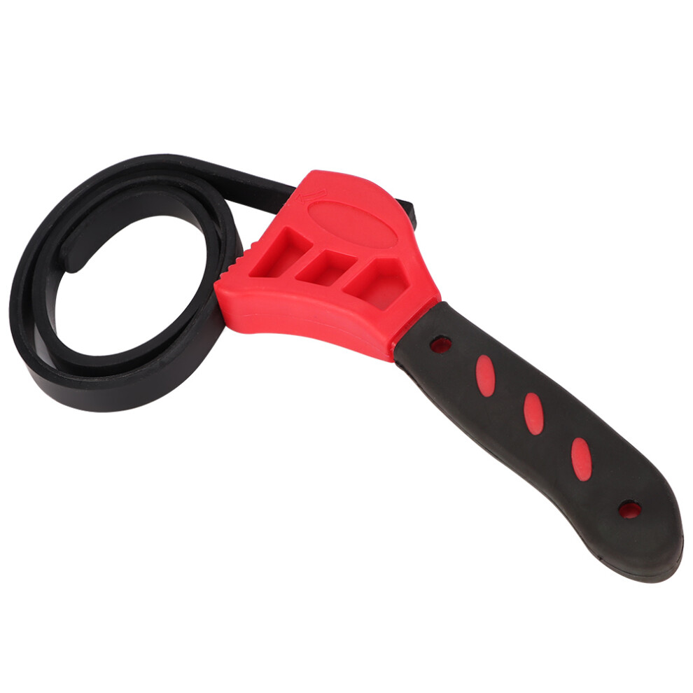 Oil Filter Removal Tool, Rubber Belt Wrench For Adjustable Strap Wrench Set, Jar Opener For Weak Hands With Comfortable Handle, Prevents Surface Damag 9489125933997
