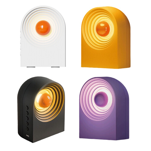 White Noise Speaker Bluetooth-compatible Stereo Pairing-Yellow 1