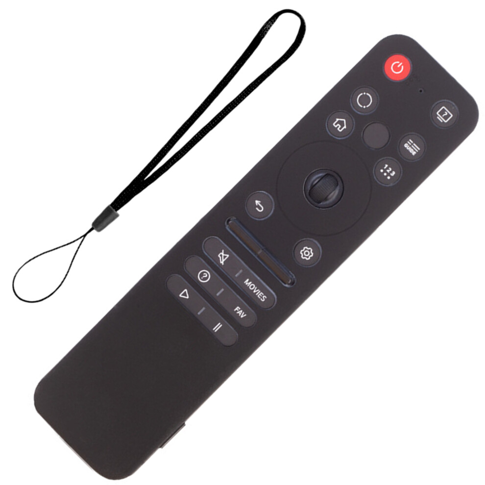 Universal Remote Control Guard For Mr25ga Soft Silicone- Black 7754000493999