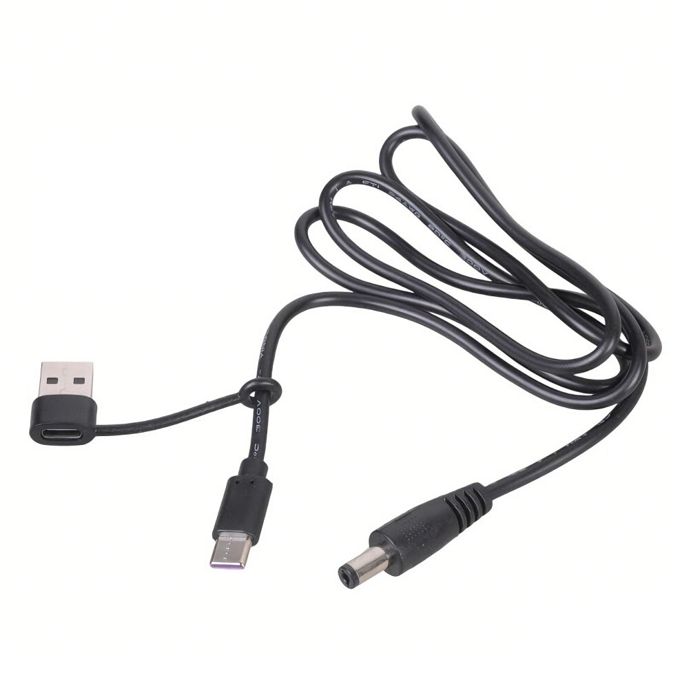 12V Output Activate Cable From Usb Type C To Dc5.5x2.1mm For 7754000493074