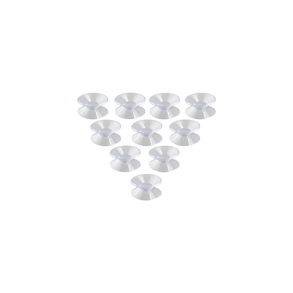 Essential Household Helpers, Non Flammability Weather Resistance Sided Suction Cups, Clear Soft Pvc Material Shock Absorbers For Non-Porous Smooth Su 9012352413767