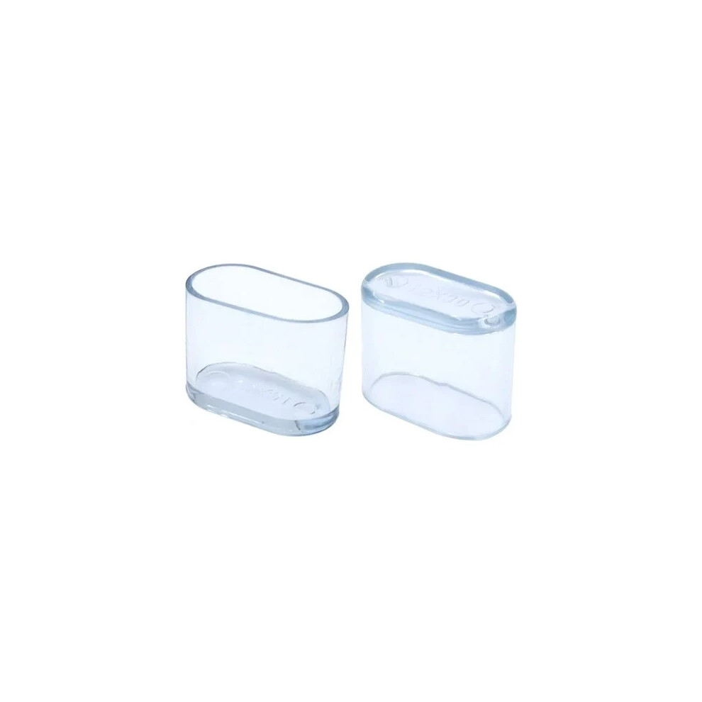 Floor Protector Hardware, Oval Chair Leg Caps, Furniture Feet Cover, Adjustable Fit Design, Soft Pvc Material, Anti-Scratch Furniture Floor, Durable W 9012352414108