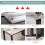 Διαφανή προστατευτικά γωνιών, προφυλακτήρες άκρων επίπλων χωρίς PVC, προστασία 3
