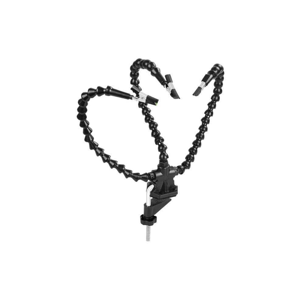 (Black, Three Claws) Versatile Soldering Helper With Flexible Arm And Adjustable-image-OPC-PN8VGPM-NEW
