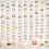 Κομψά αυτοκόλλητα για scrapbooking, ζωηρό χρώμα, ματ φινίρισμα, είδη χειροτεχνίας για 3