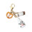 Delightful Milk Bread Inspired Keychain Accessory Pendant 1