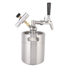Regulador aprimorado, sistema de cartucho de CO2 em mini growler para barril: a solução definitiva para entusiastas da cerveja artesanal que buscam