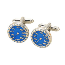 Boutons de manchette tachymètre pour hommes modernes, Design en