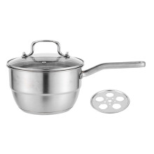 Double Layer Cooking Pot For Simultaneous Boiling And Steaming