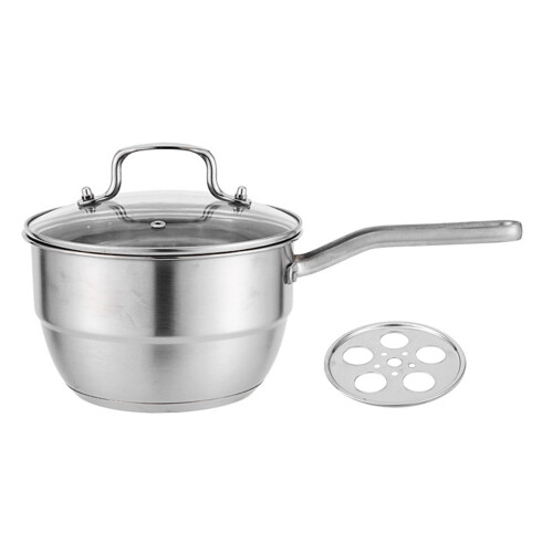 Double Layer Cooking Pot For Simultaneous Boiling And Steaming