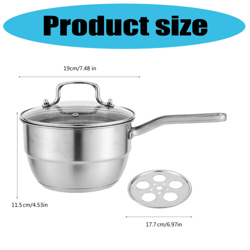 Double Layer Cooking Pot For Simultaneous Boiling And Steaming 2