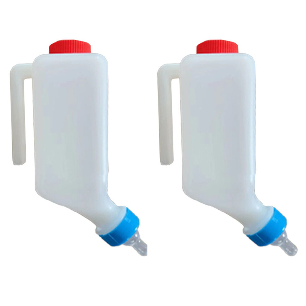 (800ml) 2x Milk Kettles For Pigs Detachable Bottom For Easy Cleaning And-image-OPC-PN8VM9K-NEW