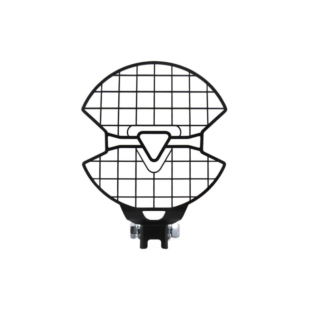 Motorcycle Headlamp Grid Cover For Trident 660 20212022 Front Headlight Grille Protector Black 9105992379842