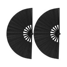 Ventilateur portable Ă paillettes avec cadre en PP Durable,-Noir