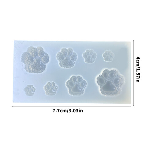 Multi Purpose Kitten Claw Silicone Mold Crafting Supplies for 2