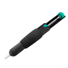 Desoldering Pump Anti Skid Aluminium Handle Vacuum Solder Sucker Electronics DIY Metal Plastic Body Tool