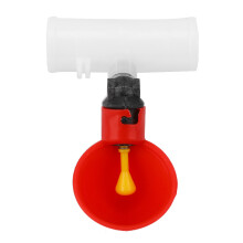 10 Stück Plastik Hühner-Wasserspender Automatisches Vogeltränke-Tool